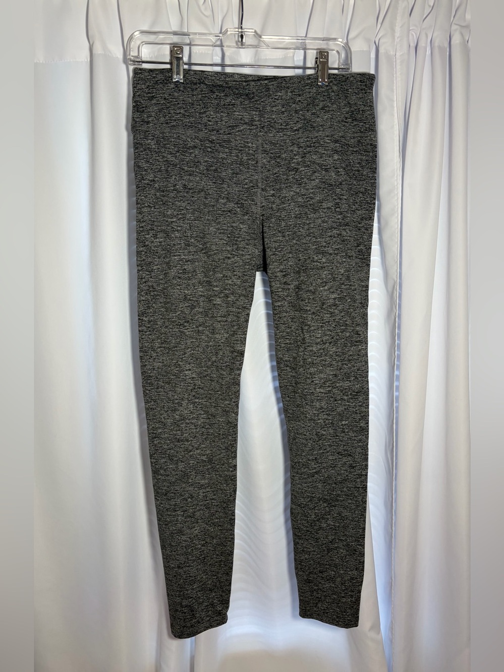 NOLI Black & White Heathered Leggings size XL